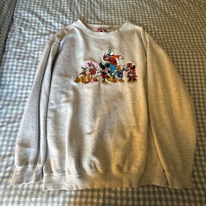Vintage Disney Embroidered Crewneck